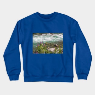 USA. Alaska. Wild River. Crewneck Sweatshirt